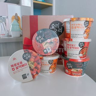 프리 [요리궁리] 타입 B (매콤,치즈,매콤까르보) 꽃떡볶이 6개입 세트 — 5점을 준 리뷰어가 2025년 2월 올린 사용 사진