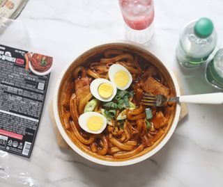 [푸딩팩토리] 요즘누들떡볶이540g + 매콤누들떡볶이 470g — 4.5점을 준 리뷰어가 2022년 9월 올린 사용 사진