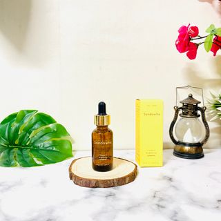 스킨큐어 산다화 비타민c 화이트닝 에센스 30ml — 5점을 준 리뷰어가 2021년 8월 올린 사용 사진