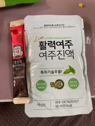 참유원 특허제조 활력 여주진액 여주즙 50포 — 4.5점을 준 리뷰어가 2022년 3월 올린 사용 사진