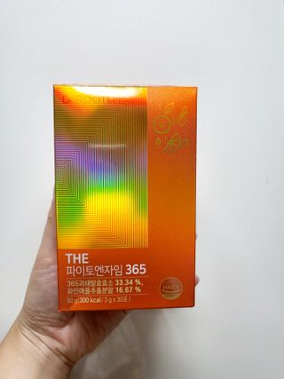 [닥터루템]맛있는 파인애플맛 과채효소 THE파이토엔자임365 1box (30포) — 4점을 준 리뷰어가 2022년 9월 올린 사용 사진