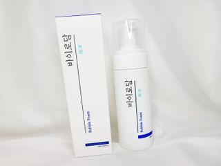 [바이로담] 저자극 약산성버블 폼 폼클렌징 150ml — 4점을 준 리뷰어가 2021년 4월 올린 사용 사진