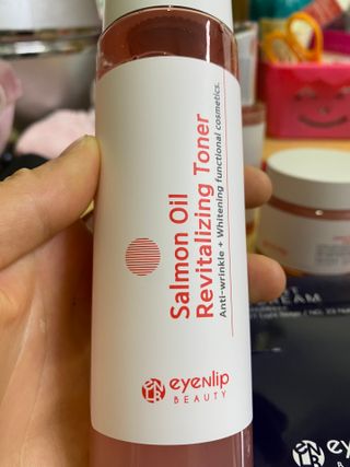 아이앤립 / EYENLIP 아이앤립 연어오일 리바이탈라이징 토너+앰플+크림 3종 세트 — 5점을 준 리뷰어가 2021년 5월 올린 사용 사진