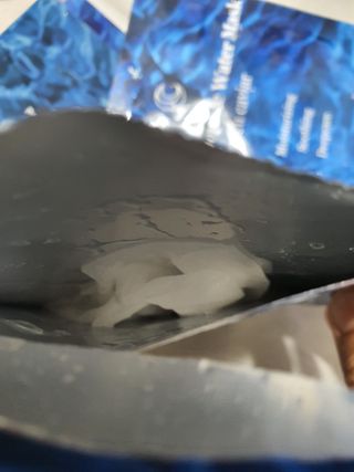 체르엠 그린 케비어 더블워터 마스크팩 5매입  2팩 — 4.5점을 준 리뷰어가 2021년 11월 올린 사용 사진