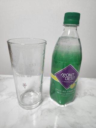 몽베스트 Montbest with Sparkling water Lemon OR Lime 20병(랜덤) — 5점을 준 리뷰어가 2022년 5월 올린 사용 사진