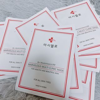 닥터마시멜로 마블러스 멀티 클리닉 마스크 — 5점을 준 리뷰어가 2021년 4월 올린 사용 사진