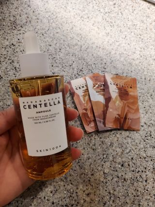 [스킨1004] 마다가스카르 센텔라 앰플 100ml — 5점을 준 리뷰어가 2024년 6월 올린 사용 사진
