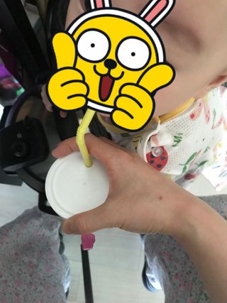 메디웰 페디아드링크 미니 바나나맛 — 5점을 준 리뷰어가 2022년 8월 올린 사용 사진