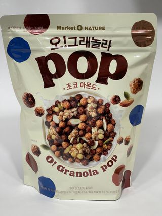 오!그래놀라팝 현미아몬드 — 4.5점을 준 리뷰어가 2022년 4월 올린 사용 사진