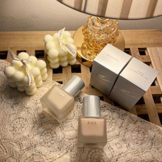 [RMK] 메이크업 베이스 + 리퀴드 파운데이션 — 5점을 준 리뷰어가 2021년 3월 올린 사용 사진