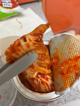 셰프애찬 알배기 겉절이 김치 1kg — 5점을 준 리뷰어가 2022년 11월 올린 사용 사진