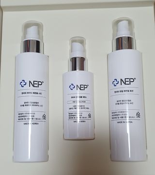 SOONWITH 순위드 NEP+ 스킨케어 3종 세트 — 5점을 준 리뷰어가 2021년 3월 올린 사용 사진