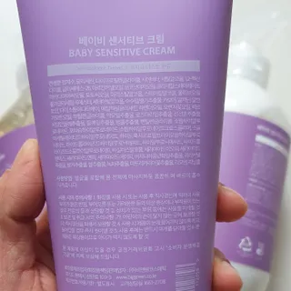 빅그린 베이비라인 3종세트 - 샴푸앤바디워시500ml,올인원로션500ml,바디크림170ml — 5점을 준 리뷰어가 2022년 11월 올린 사용 사진