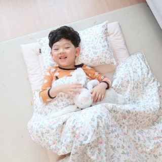 파르페 사파리 낮잠이불토퍼가방세트-네이비,엘로우 2컬러/데이지 낮잠이불토퍼가방세트 3종 중 택1 — 5점을 준 리뷰어가 2021년 12월 올린 사용 사진