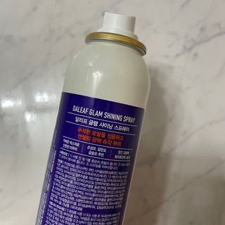 달리프 글램 샤이닝 스프레이 150ml — 5점을 준 리뷰어가 2021년 1월 올린 사용 사진