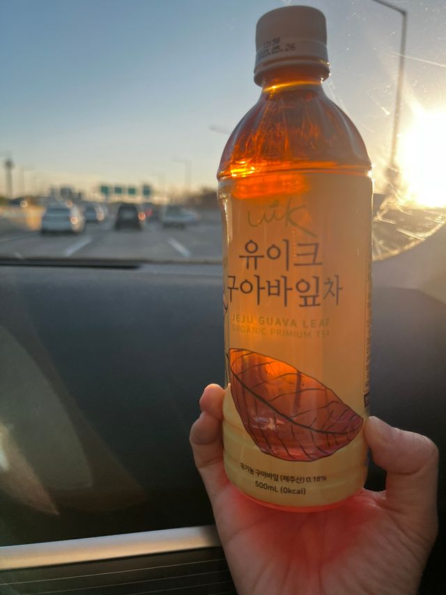 제로카페인x제로칼로리 제주 유기농 유이크 구아바잎차 500ml x 6개입 (1박스) 리뷰 사진
