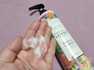 조향사 바디 앤 핸드 로션 화이트 포레스트 — 4.5점을 준 리뷰어가 2022년 6월 올린 사용 사진