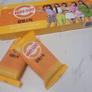 광동생활건강 비타500 팝핑스틱 — 5점을 준 리뷰어가 2023년 8월 올린 사용 사진