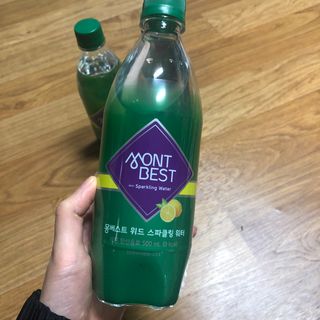 몽베스트 Montbest with Sparkling water Lemon OR Lime 20병(랜덤) — 5점을 준 리뷰어가 2021년 10월 올린 사용 사진