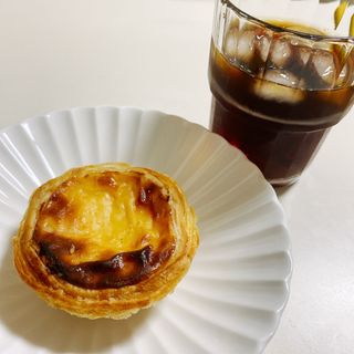 디앙뜨 포르투갈 에그타르트 오리지널 맛+패션후르츠+초콜릿타르트 맛 중 택1 — 4점을 준 리뷰어가 2021년 8월 올린 사용 사진