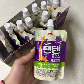 나우캠페인용 [한미사이언스] 우리 아이 튼튼, 엄마 마음 든든! 마시는텐텐 플러스 (100ml*10입) — 5점을 준 리뷰어가 2023년 12월 올린 사용 사진
