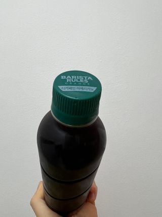 무라벨 바리스타룰스 디카페인 아메리카노 — 4점을 준 리뷰어가 2024년 4월 올린 사용 사진