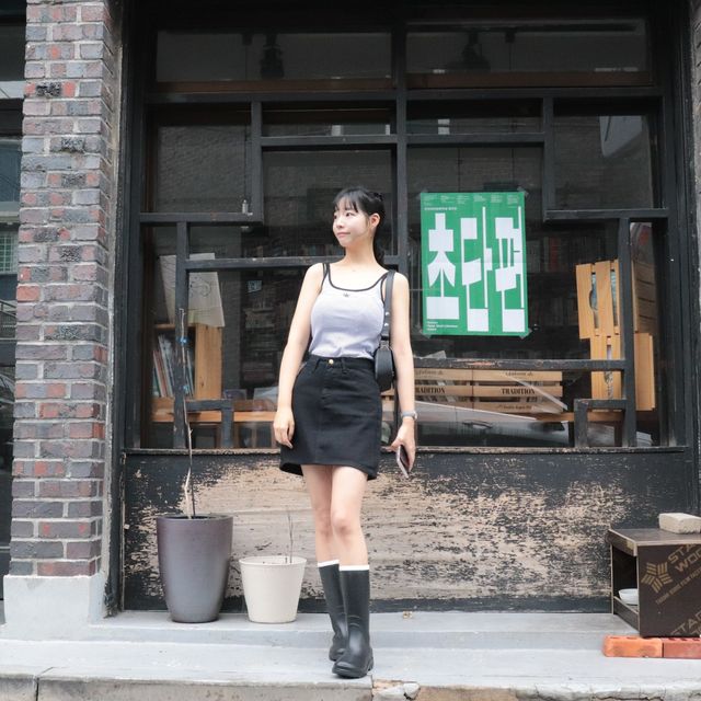 23SS Stripe Scoop Sleeveless (2color) 리뷰 사진