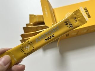 주식회사 씨크릿비에프랩 마시는 아미노산 아미토리 열대과일맛 14포 [1포, 5g / 보틀증정] — 5점을 준 리뷰어가 2023년 2월 올린 사용 사진