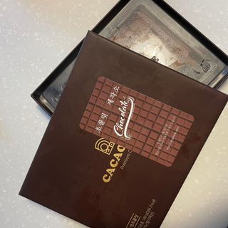 연말/새해선물 동물성 지방 NO 맛있는 비건 생초콜릿 카카올라다크 생초콜릿 — 5점을 준 리뷰어가 2021년 10월 올린 사용 사진