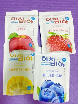 동결건조 과일칩 이치비야 4종 세트 — 5점을 준 리뷰어가 2021년 9월 올린 사용 사진