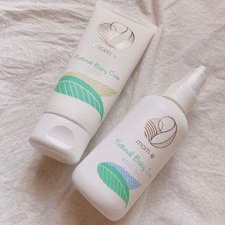 mom e 맘이 내추럴 베이비 케어 크림+바디오일 — 4점을 준 리뷰어가 2021년 1월 올린 사용 사진