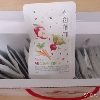 헬스업 착한세끼 ABC — 5점을 준 리뷰어가 2021년 6월 올린 사용 사진