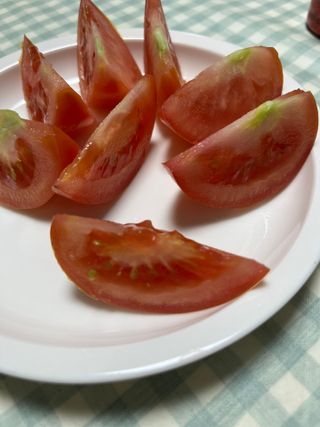 레드닥터 완숙토마토 + 통째로 동결건조한 대추방울토마토 — 5점을 준 리뷰어가 2022년 12월 올린 사용 사진