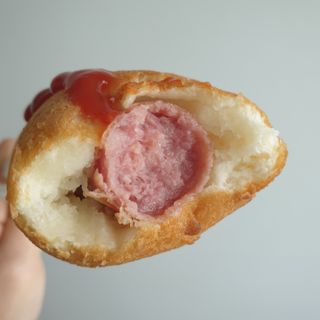 오마뎅 한우핫도그 — 5점을 준 리뷰어가 2021년 5월 올린 사용 사진