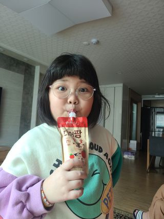 [몸엔용] 우리 아이 건강간식, 달콤한 녹용곤약젤리 디어팡 4종 — 5점을 준 리뷰어가 2022년 4월 올린 사용 사진