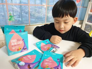 [푸름웰니스] 라바 쑥쑥구미 36g — 5점을 준 리뷰어가 2021년 12월 올린 사용 사진