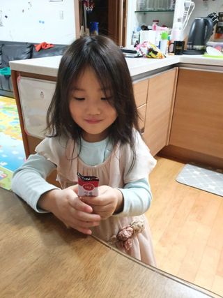 함초록 Rg+ 석류콜라겐젤리 — 5점을 준 리뷰어가 2021년 4월 올린 사용 사진