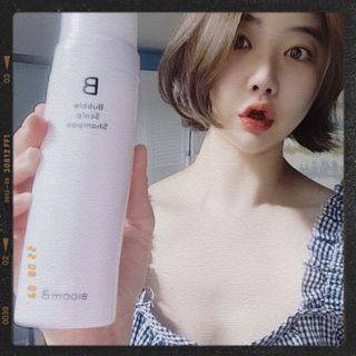 블룸비 거품 두피 샴푸 — 5점을 준 리뷰어가 2022년 8월 올린 사용 사진