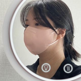 애니가드 셋업메베마스크 (대형 4컬러 + 중형 4컬러) — 5점을 준 리뷰어가 2022년 4월 올린 사용 사진