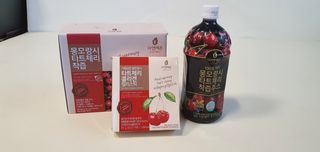 자연에온 몽모랑시 타트체리 3종 세트 구성 - 저분자콜라겐젤리, NFC 착즙주스 — 5점을 준 리뷰어가 2021년 7월 올린 사용 사진