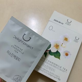 딜라이트 프로젝트 블렌딩티 우엉호박티, 히비후르츠티, 쟈스민캐모티 — 5점을 준 리뷰어가 2021년 7월 올린 사용 사진