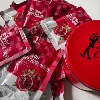미쁨생활건강 콜라겐 담은 석류즙 70ml x 30포 — 5점을 준 리뷰어가 2021년 9월 올린 사용 사진