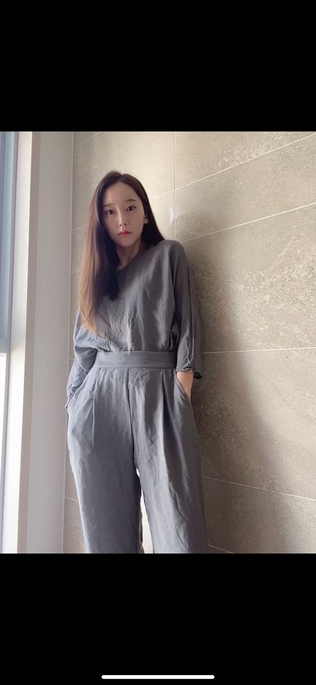 [파르페by알레르망] 케이시 모달샤틴 홈웨어 커플세트 리뷰 사진