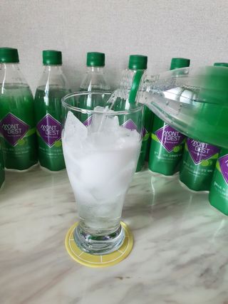몽베스트 Montbest with Sparkling water Lime20병 — 5점을 준 리뷰어가 2021년 10월 올린 사용 사진