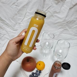 BLENDY'S 핑크 스무디+블론디 스무디 — 5점을 준 리뷰어가 2021년 10월 올린 사용 사진