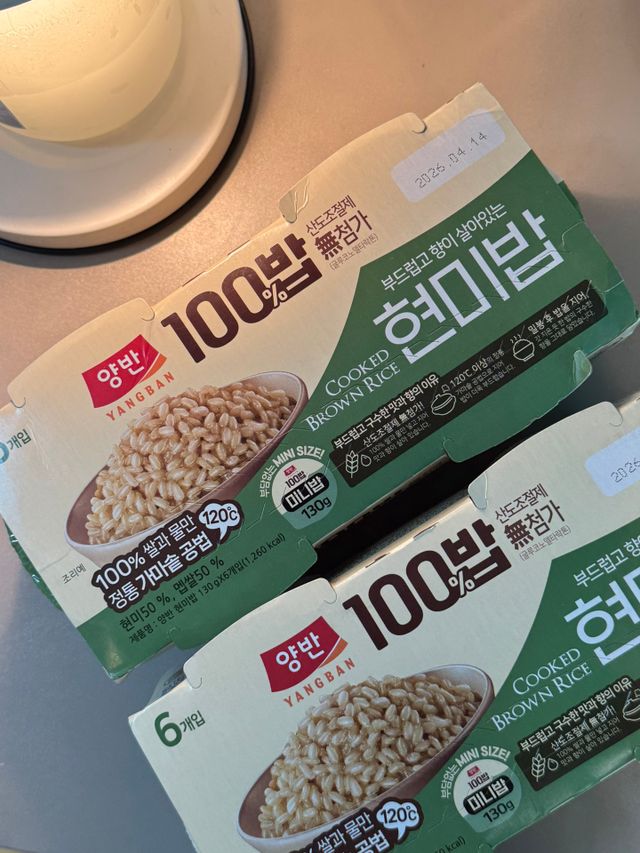 [구매평]양반 동원 양반 100밥 현미밥, 130g, 12개 리뷰 사진