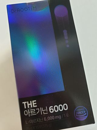 [닥터루템]THE 맛있고 THE 진한 THE 아르기닌 6000 1box (15포) — 5점을 준 리뷰어가 2022년 10월 올린 사용 사진