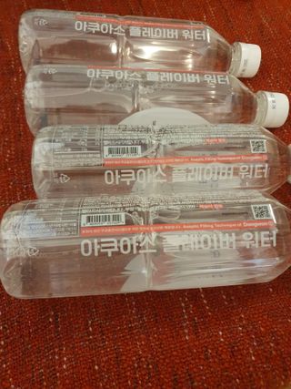 아쿠아스 플레이버워터 [아쿠아스] 제로칼로리 플레이버워터 복숭아/청포도 1BOX 20개입 — 5점을 준 리뷰어가 2021년 4월 올린 사용 사진