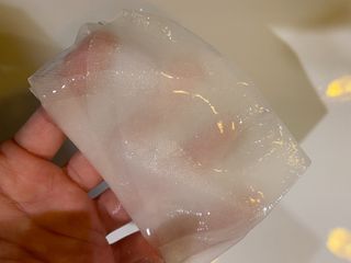 체르엠 그린 케비어 더블워터 마스크팩 5매입  2팩 — 5점을 준 리뷰어가 2021년 12월 올린 사용 사진