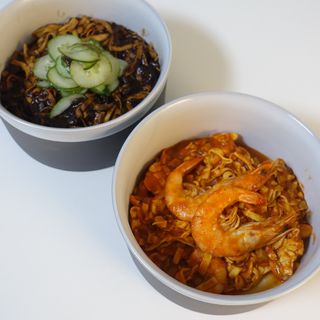 [풀무원] 식물성 저당질식 세트, 두부면 매콤라구파스타와 두부면 직화짜장 — 4점을 준 리뷰어가 2021년 3월 올린 사용 사진